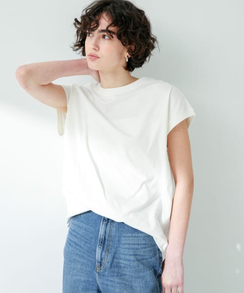 URBAN RESEARCH Sonny Label(アーバンリサーチサニーレーベル)/『UR TECH ひやサラクール』フレンチスリーブTシャツ/img13