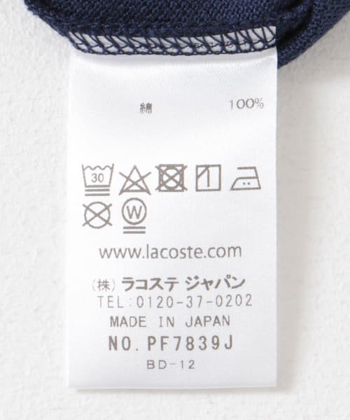 URBAN RESEARCH DOORS(アーバンリサーチドアーズ)/LACOSTE　半袖ポロシャツ/img24