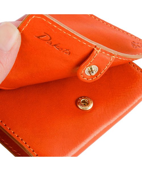 ダコタ 財布 二つ折り財布 ミニ財布 レディース ブランド レザー 本革 軽量 ボックス型小銭入れ BOX型 バンビーナ Dakota 0030834 また