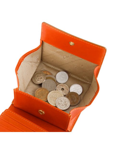 ダコタ 財布 二つ折り財布 ミニ財布 レディース ブランド レザー 本革 軽量 ボックス型小銭入れ BOX型 バンビーナ Dakota 0030834 また