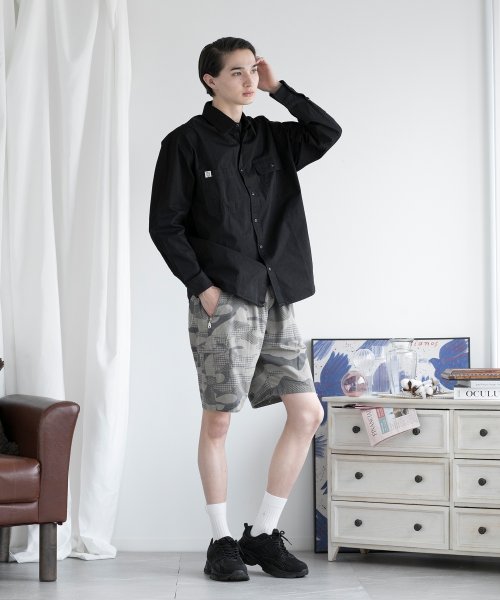 aimoha(aimoha（アイモハ）)/aimoha men MULTI POCKET CARGO SHORTS マルチポケットカーゴショーツ/img14