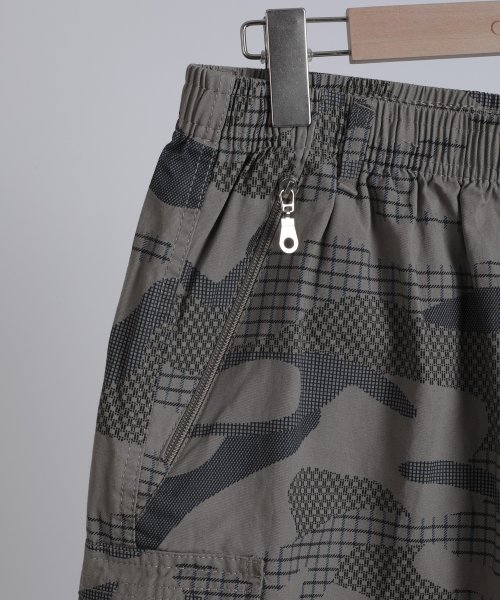 aimoha(aimoha（アイモハ）)/aimoha men MULTI POCKET CARGO SHORTS マルチポケットカーゴショーツ/img38