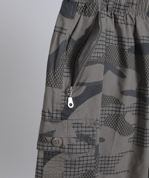 aimoha(aimoha（アイモハ）)/aimoha men MULTI POCKET CARGO SHORTS マルチポケットカーゴショーツ/img40