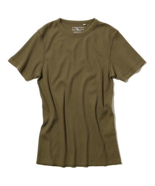 AVIREX(AVIREX)/《DAILY/デイリー》 S/S THERMAL  デイリー 半袖 サーマル クルーネック Ｔシャツ/img10