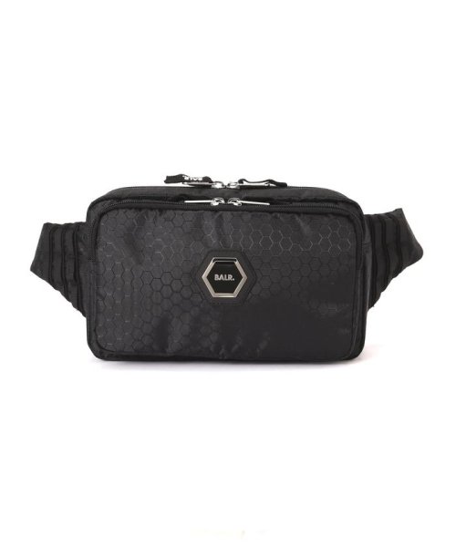 B'2nd(ビーセカンド)/BALR./ボーラー/HEXLINE RIPSTOP WAIST PACK JET BLACK/img01