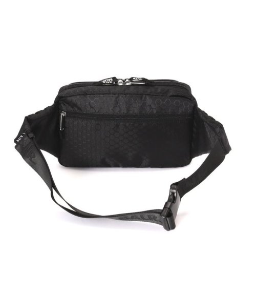 B'2nd(ビーセカンド)/BALR./ボーラー/HEXLINE RIPSTOP WAIST PACK JET BLACK/img03