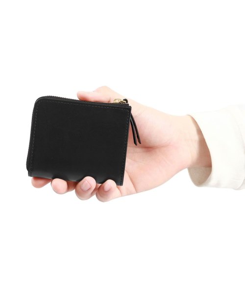 スロウ 二つ折り財布 box型小銭入れ SLOW 財布 本革 L字ファスナー ミニ 小さめ 日本製 herbie Lzip mini wallet SO882P 