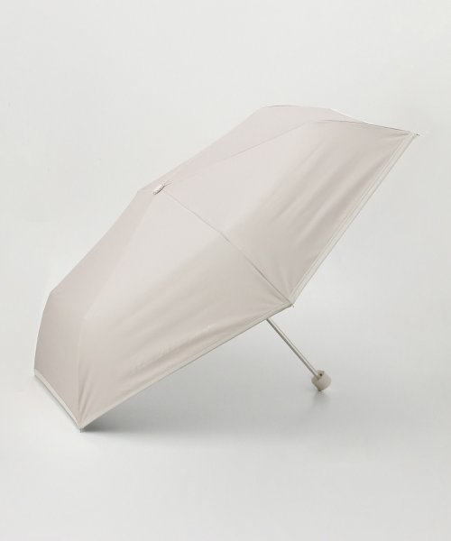 Honeys(ハニーズ)/晴雨兼用折り畳み傘 傘 かさ 雨傘 日傘 折りたたみ コンパクト 軽量 ネコ ロゴ 白 /img20