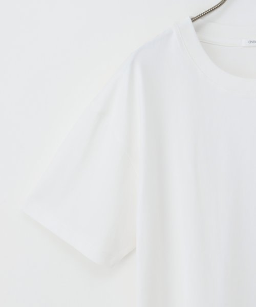 Honeys(ハニーズ)/きれいめＴシャツ トップス Tシャツ オーバーサイズ 接触冷感 UVカット 無地 綿混 /img21