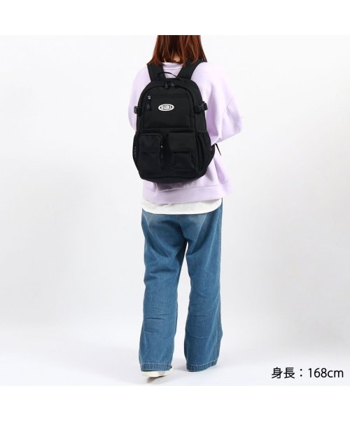 X-girl(エックスガール)/エックスガール リュック 通学 X－girl リュックサック 軽量 通勤 A4 20L MULTI POCKET BACKPACK 105241053007/img02