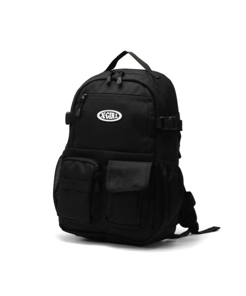 X-girl(エックスガール)/エックスガール リュック 通学 X－girl リュックサック 軽量 通勤 A4 20L MULTI POCKET BACKPACK 105241053007/img08