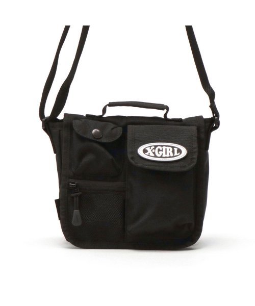 X-girl(エックスガール)/エックスガール ショルダーバッグ X－girl 軽量 丈夫 小さめ 斜めがけ MULTI POCKET SHOULDER BAG 105241053008/img07