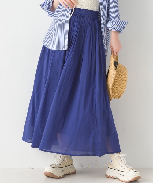【OMNES】コットンボイル総柄ギャザースカート 人気・おすすめ｜売れ筋商品・話題商品におすすめ コスパ重視 安心配送 国内発送・正規流通商品