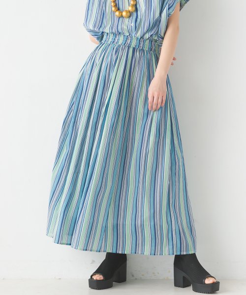 【OMNES】コットンボイル総柄ギャザースカート 人気・おすすめ｜売れ筋商品・話題商品におすすめ コスパ重視 安心配送 国内発送・正規流通商品