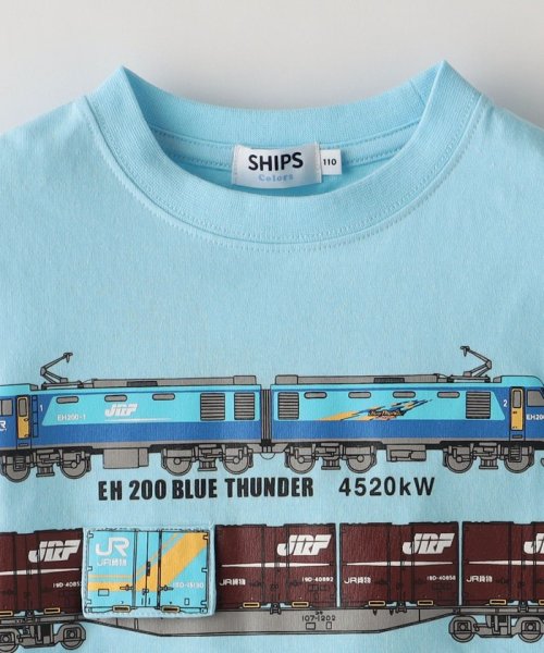 SHIPS Colors  KIDS(シップスカラーズ　キッズ)/《一部追加予約》SHIPS Colors:JR貨物列車プリント  TEE(80~130cm)◆/img02