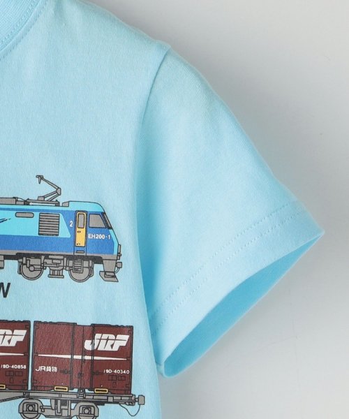 SHIPS Colors  KIDS(シップスカラーズ　キッズ)/《一部追加予約》SHIPS Colors:JR貨物列車プリント  TEE(80~130cm)◆/img03