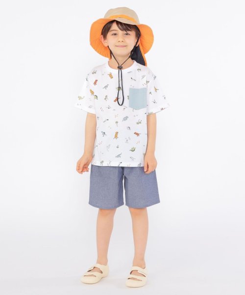 SHIPS KIDS(シップスキッズ)/SHIPS KIDS:100～130cm / 恐竜 テキスタイル 半袖 TEE/img07