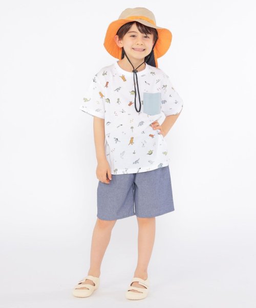 SHIPS KIDS(シップスキッズ)/SHIPS KIDS:100～130cm / 恐竜 テキスタイル 半袖 TEE/img08