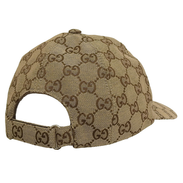 GUCCI グッチ GG キャンバス ベース ボール キャップ 帽子 Mサイズ