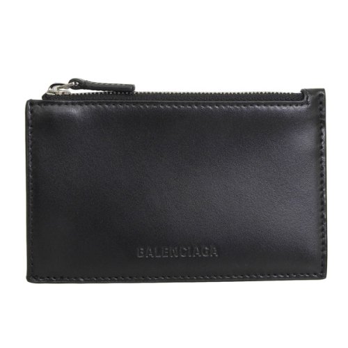 BALENCIAGA バレンシアガ ESSENTIAL エッセンシャル カード コイン ケース レザー 