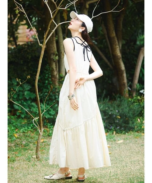 カットコンビドロストワンピース 予めご了承ください