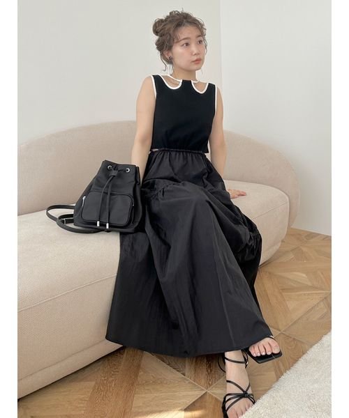 カットコンビドロストワンピース 予めご了承ください