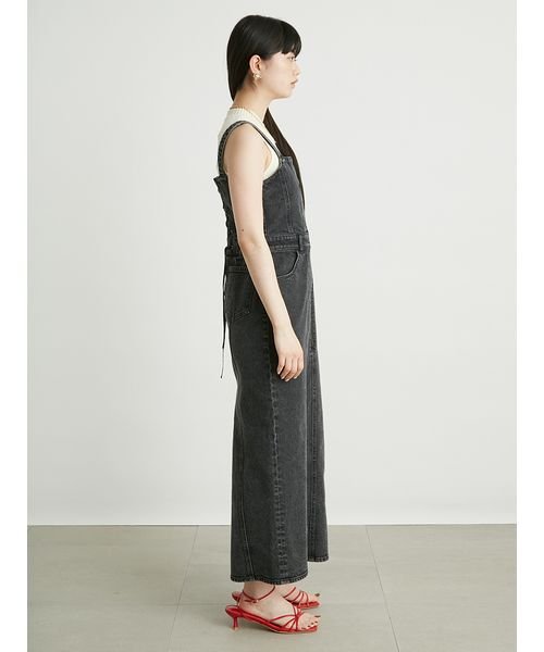 デニムジャンパースカート 予めご了承ください