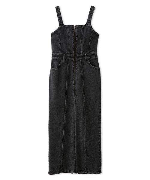 デニムジャンパースカート 予めご了承ください