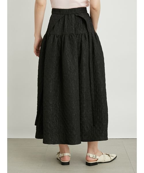 【WEB限定カラー】3WAYバルーンジャガードスカート 予めご了承ください