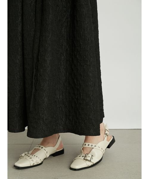 【WEB限定カラー】3WAYバルーンジャガードスカート 予めご了承ください