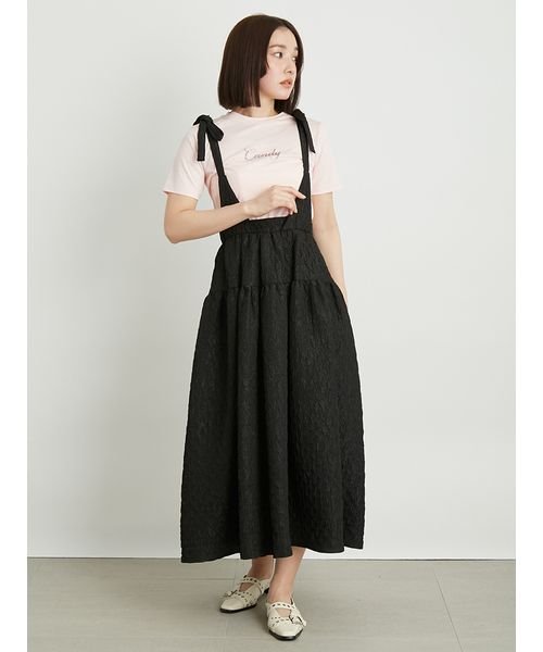 【WEB限定カラー】3WAYバルーンジャガードスカート 予めご了承ください