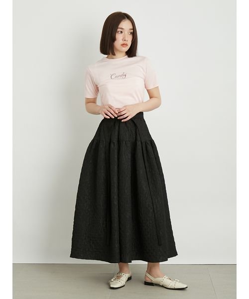 【WEB限定カラー】3WAYバルーンジャガードスカート 予めご了承ください