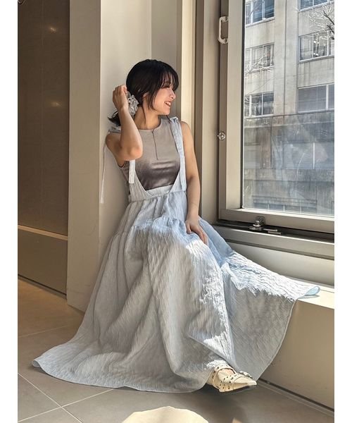 【WEB限定カラー】3WAYバルーンジャガードスカート 予めご了承ください