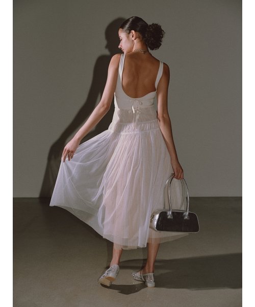 [L.B CANDY STOCK]ラインストーンメッシュバレエシューズ 予めご了承ください