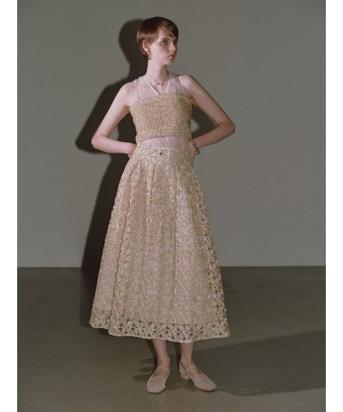 [L.B CANDY STOCK]ラインストーンメッシュバレエシューズ 予めご了承ください