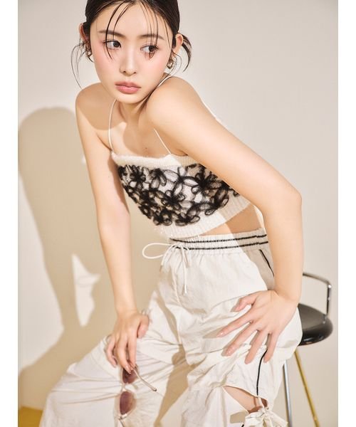 セール】[L.B CANDY STOCK]ビジューニットビスチェ(506033708 