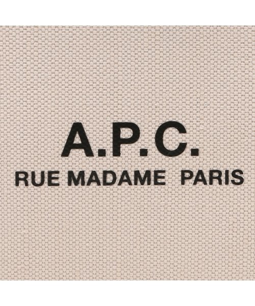 A.P.C.(アーペーセー)/アーペーセー トートバッグ ショルダーバッグ 2WAY ベージュ ブラック メンズ レディース ユニセックス APC M61772 COEYO LZZ/img08