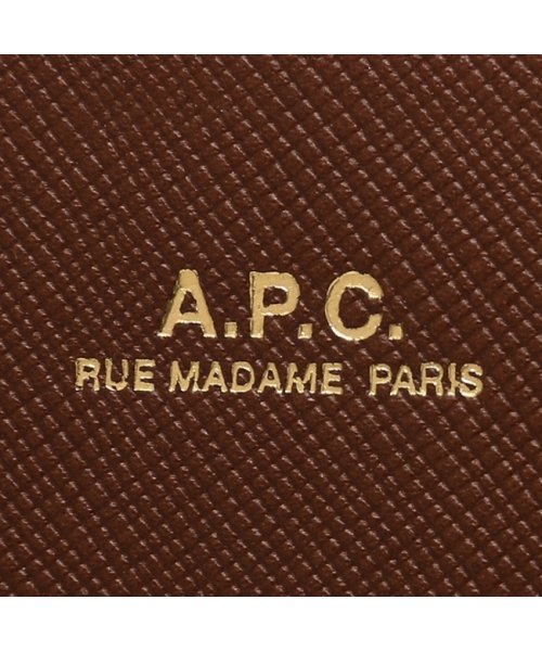 A.P.C.(アーペーセー)/アーペーセー ショルダーバッグ ハーフムーン ミニバッグ ブラウン レディース APC F61392 PXBJQ CAD/img08