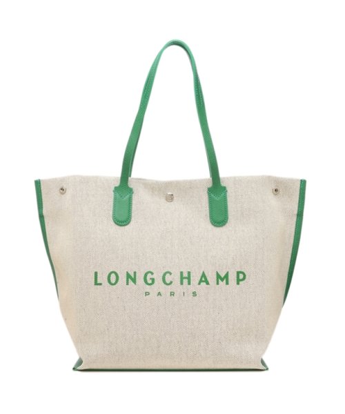 Longchamp(ロンシャン)/ロンシャン トートバッグ ロゾ Lサイズ ロゴ ベージュ グリーン レディース LONGCHAMP 10090 HSG 129/img05