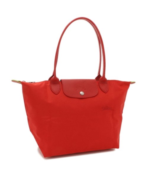 Longchamp(ロンシャン)/ロンシャン トートバッグ ル プリアージュ グリーン Mサイズ レッド レディース LONGCHAMP 2605 919 P83/img01