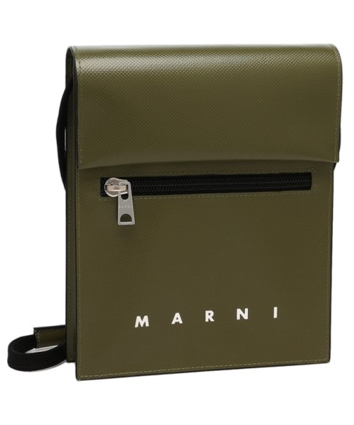 MARNI(マルニ)/マルニ ショルダーバッグ シューレースストラップ付きポーチ ミニバッグ カーキ メンズ MARNI SBMQ0036A1 P5769 00V67/img01