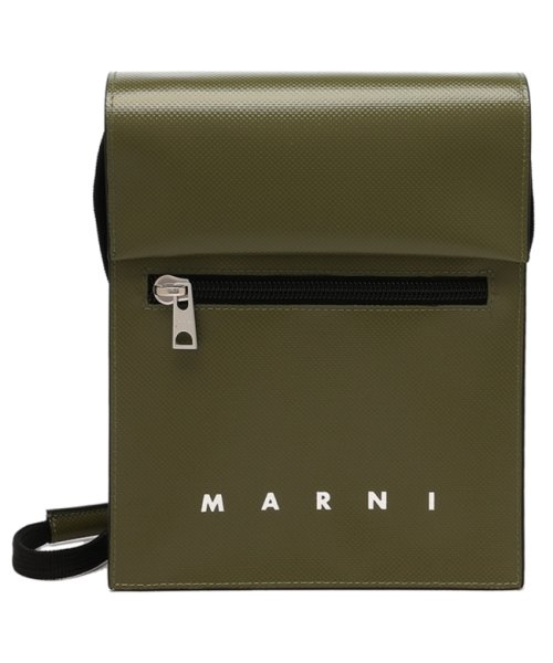 MARNI(マルニ)/マルニ ショルダーバッグ シューレースストラップ付きポーチ ミニバッグ カーキ メンズ MARNI SBMQ0036A1 P5769 00V67/img05