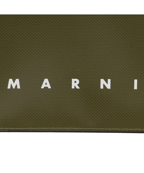 MARNI(マルニ)/マルニ ショルダーバッグ シューレースストラップ付きポーチ ミニバッグ カーキ メンズ MARNI SBMQ0036A1 P5769 00V67/img08