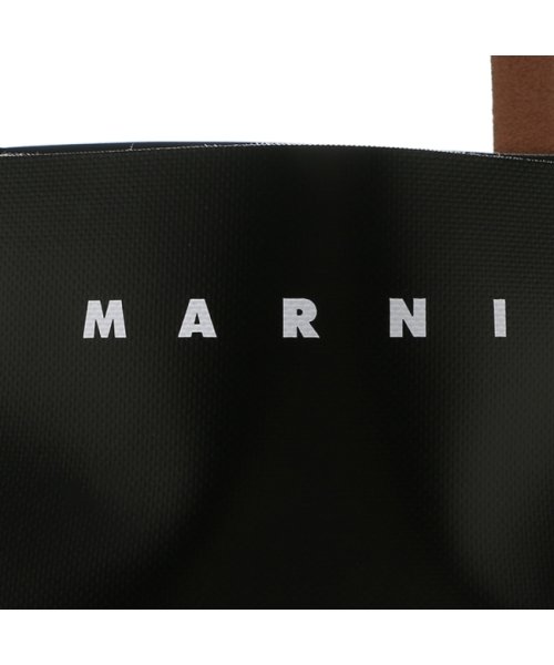 MARNI(マルニ)/マルニ トートバッグ トライベカ ショッピングバッグ ブラック ベージュ メンズ レディース ユニセックス MARNI SHMQ0037A0 P5769 ZO7/img08