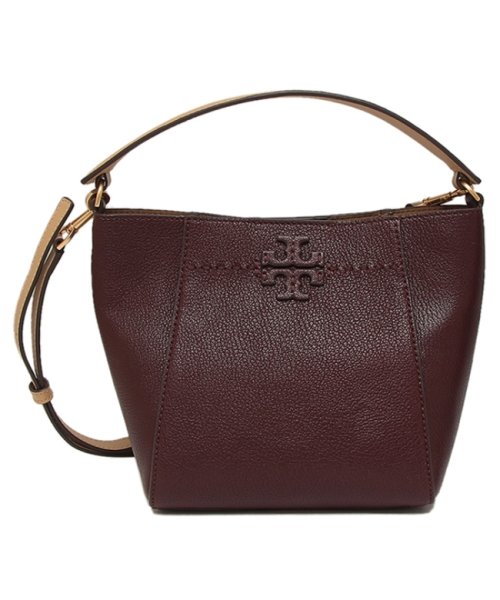 TORY BURCH(トリーバーチ)/トリーバーチ ハンドバッグ ショルダーバッグ マックグロー バケットバッグ 2WAY ワインレッド レディース TORY BURCH 152232 500/img08