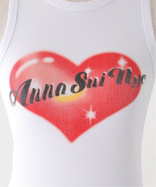 JOINT WORKS(ジョイントワークス)/【ANNA SUI NYC / アナスイエヌワイシー】Heart Logo tank top/img06