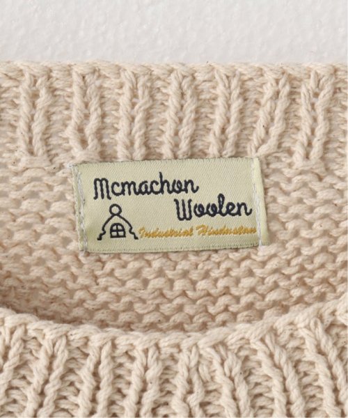 【MacMahon Knitting Mills/マクマホンニッティングミルズ 】－Truck Knitting MacMahon Mills/マクマホンニッティングミルズ Mills