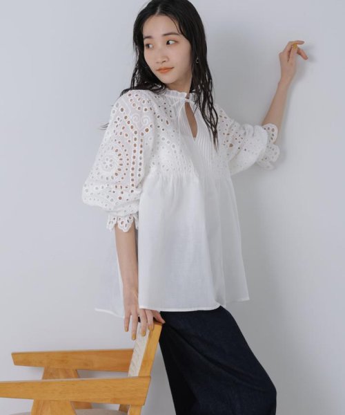 WEB限定/カットワークレースピンタックブラウス 人気・おすすめ｜使いやすい・旅行におすすめ 品質保証 全国発送 正規品・日本国内発送・安心保証付き