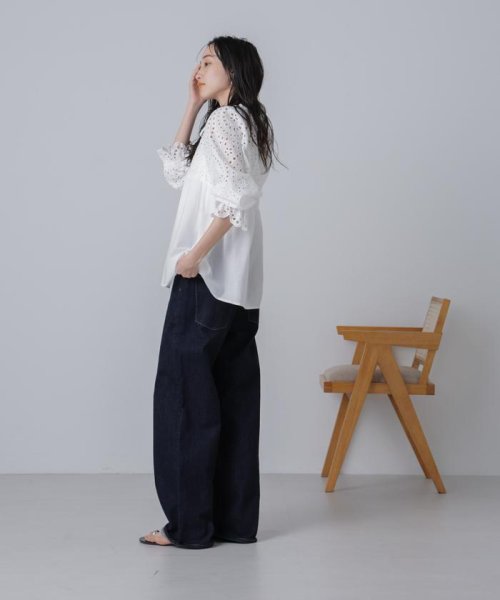 WEB限定/カットワークレースピンタックブラウス 人気・おすすめ｜使いやすい・旅行におすすめ 品質保証 全国発送 正規品・日本国内発送・安心保証付き