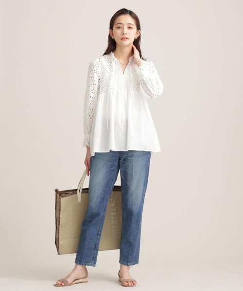 WEB限定/カットワークレースピンタックブラウス 人気・おすすめ｜使いやすい・旅行におすすめ 品質保証 全国発送 正規品・日本国内発送・安心保証付き